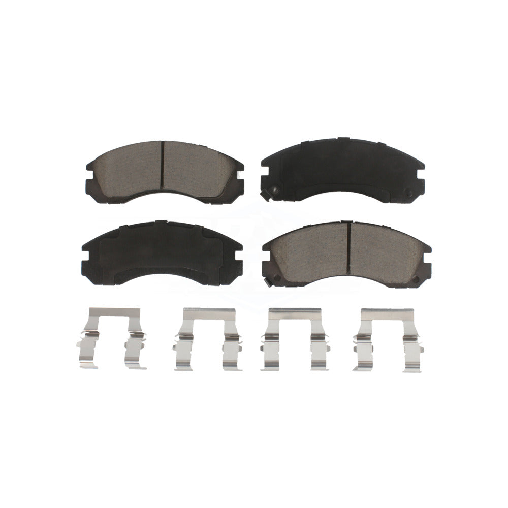 Front Ceramic Disc Brake Pads CMX-D530 For Mitsubishi Lancer Montero Sport Eclipse 3000GT Galant Diamante Outlander Dodge Stealth Eagle Talon PHEV Plymouth Laser