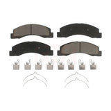 Front Ceramic Disc Brake Pads CMX-D824 For Ford F-250 Super Duty F-350 Excursion