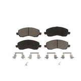 Front Ceramic Disc Brake Pads CMX-D866 For Jeep Mitsubishi Dodge Chrysler Patriot Compass Avenger Sebring 200 Caliber Outlander Sport Lancer Galant Eclipse Stratus RVR