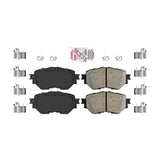 Front Ceramic Disc Brake Pads NWF-PRC1759 For 2014-2018 Mazda 3 Sport Vehicles Manufactured In Mexico