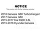 Front Ceramic Disc Brake Pads NWF-PRC1799 For Hyundai Genesis G80 Kia K900