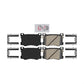 Front Ceramic Disc Brake Pads NWF-PRC1799 For Hyundai Genesis G80 Kia K900