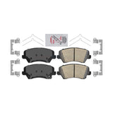 Front Ceramic Disc Brake Pads NWF-PRC1828 For Kia Forte Hyundai Veloster Elantra GT Forte5 Koup