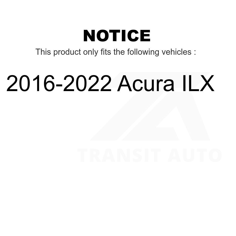 Front Ceramic Disc Brake Pads NWF-PRC1832 For 2016-2022 Acura ILX