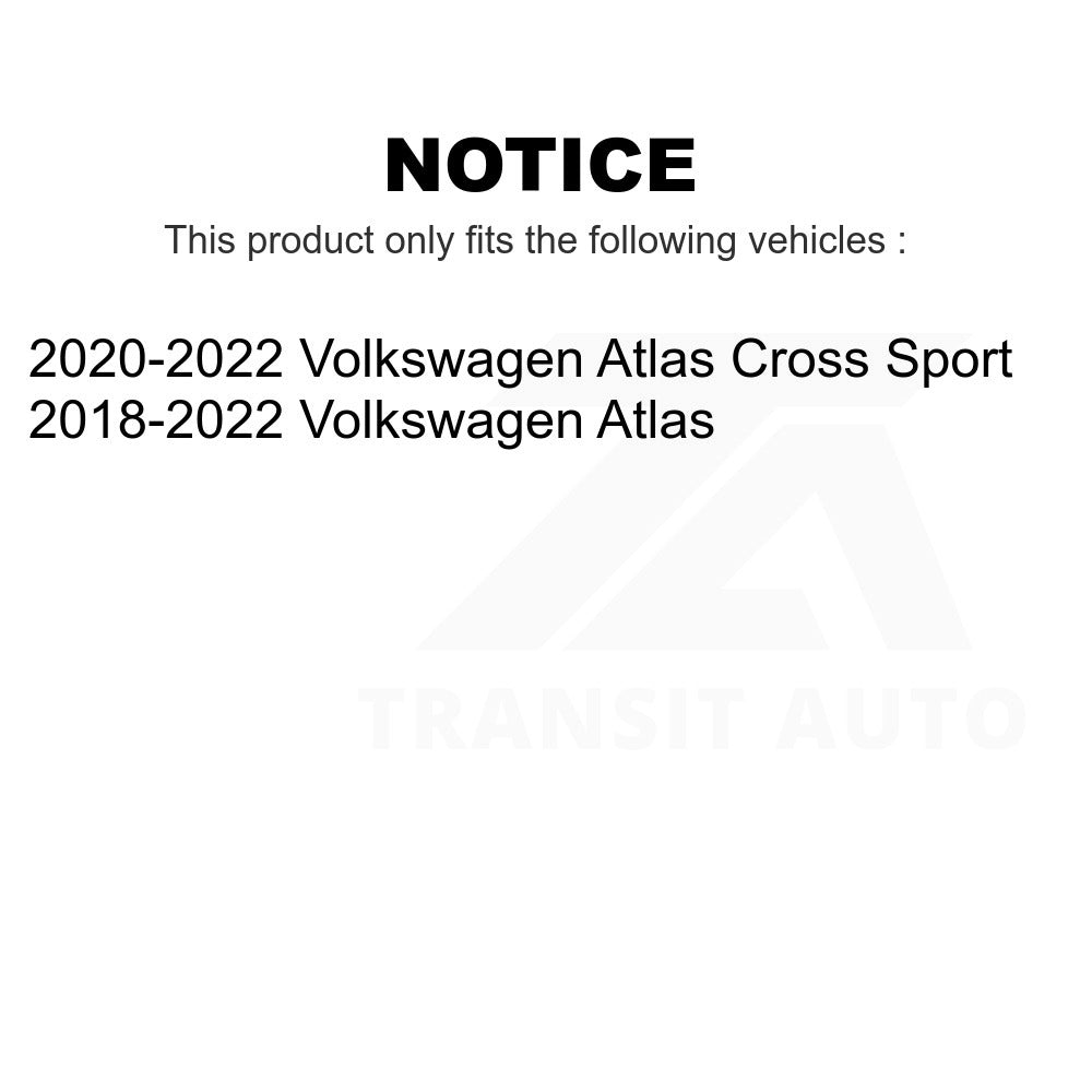 Front Ceramic Disc Brake Pads NWF-PRC2074 For Volkswagen Atlas Cross Sport