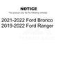 Front Ceramic Disc Brake Pads NWF-PRC2216 For Ford Ranger Bronco
