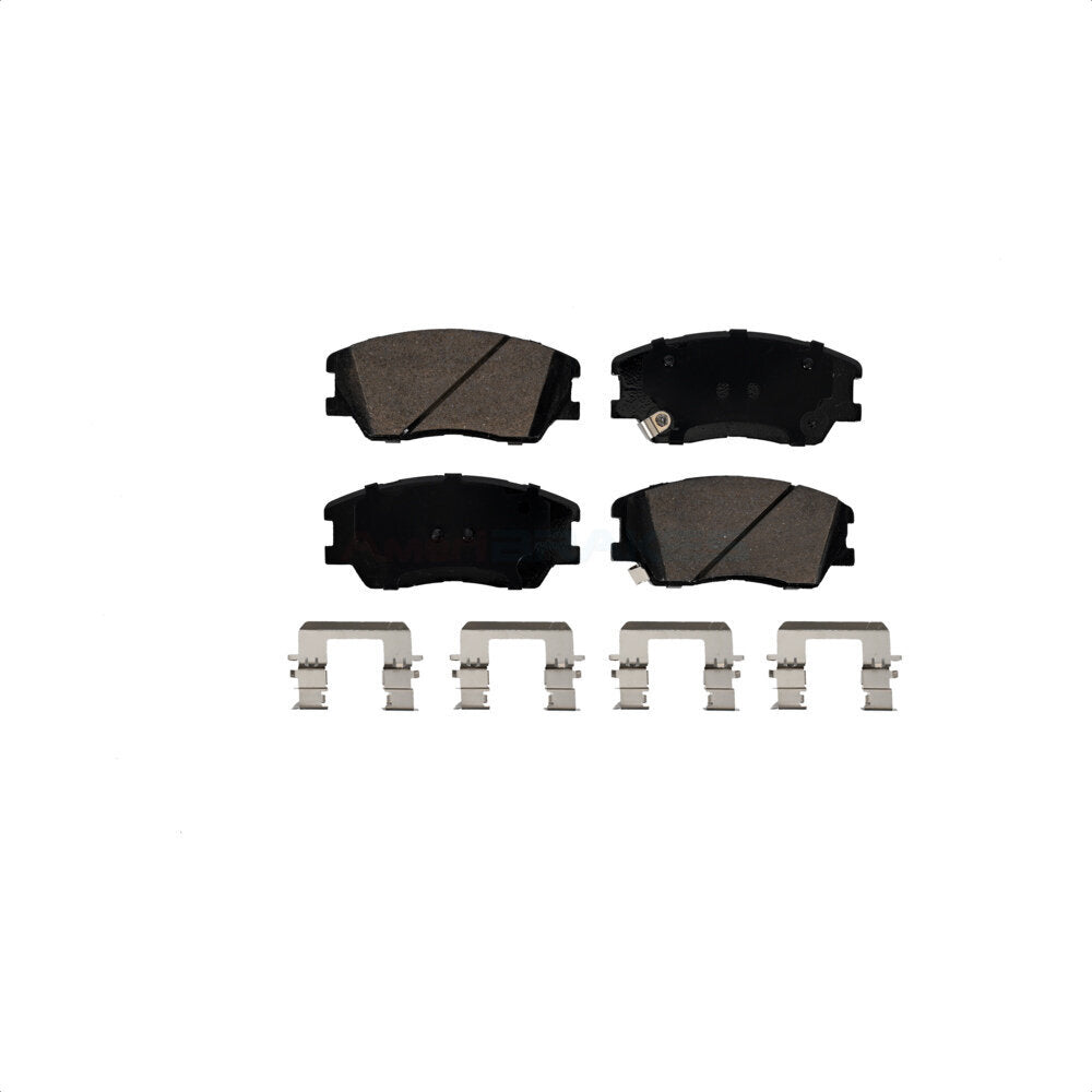 Front Ceramic Disc Brake Pads NWF-PRC2287 For 2020-2022 Kia Soul Turbocharged