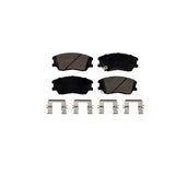 Front Ceramic Disc Brake Pads NWF-PRC2287 For 2020-2022 Kia Soul Turbocharged