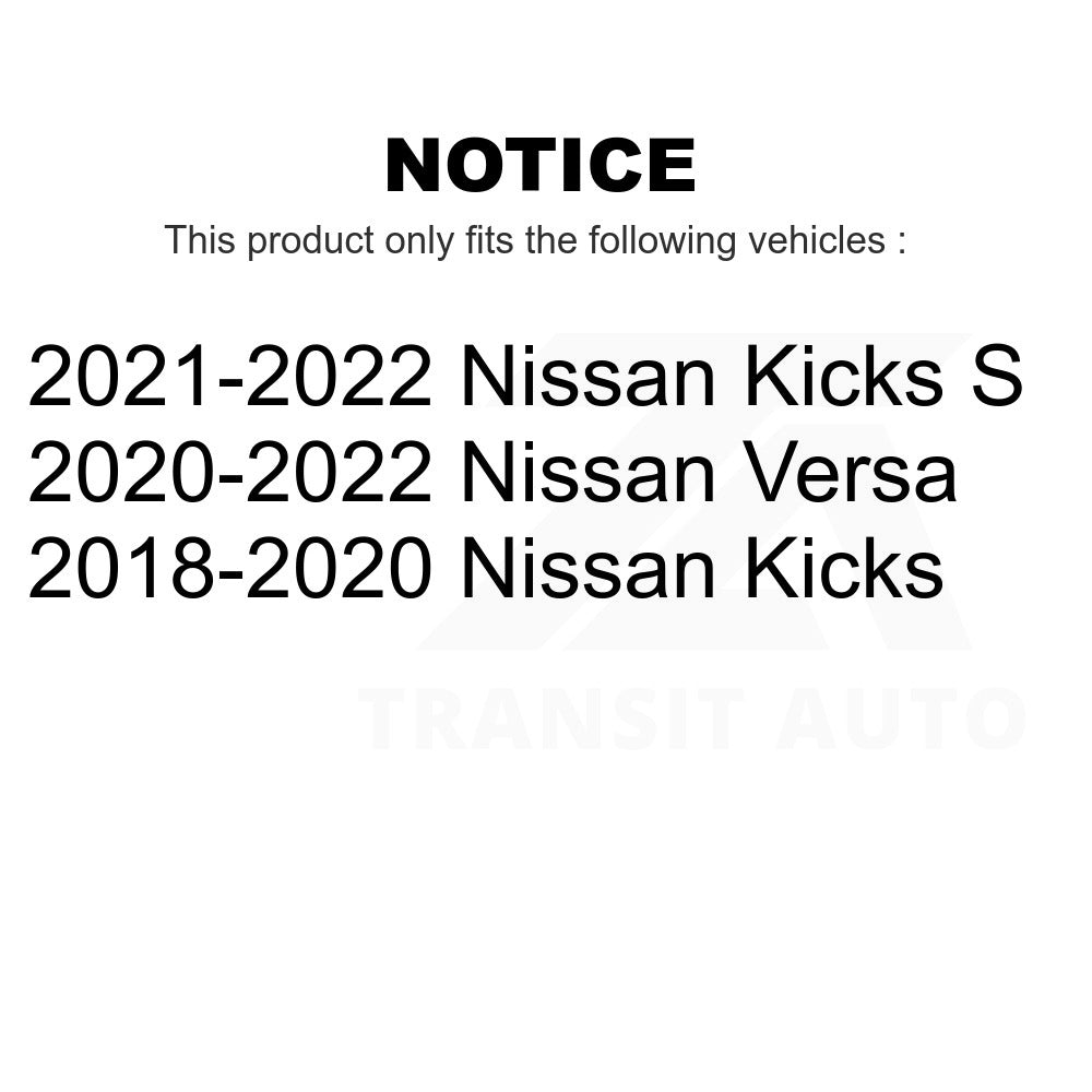 Front Ceramic Disc Brake Pads NWF-PRC2324 For Nissan Kicks Versa