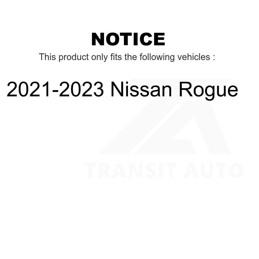 Front Ceramic Disc Brake Pads NWF-PRC2375 For 2021-2023 Nissan Rogue