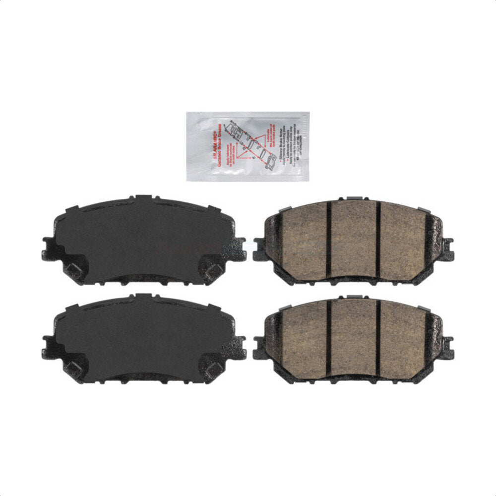 Front Ceramic Disc Brake Pads NWF-PRC2375 For 2021-2023 Nissan Rogue