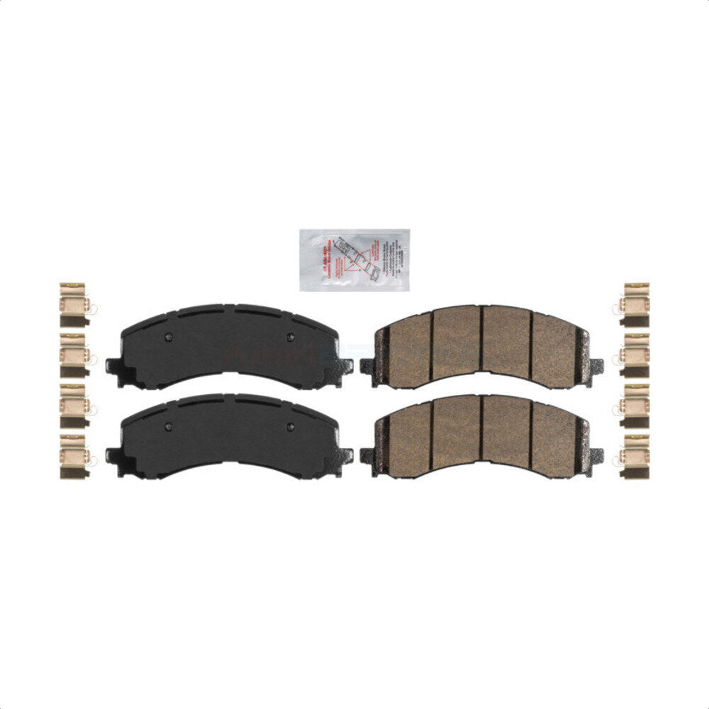 Front Ceramic Disc Brake Pads NWF-PRC2382 For Ford F-150 Bronco Expedition