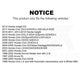 Front Ceramic Disc Brake Pads NWF-PRC465A For Honda Civic Accord Insight Acura EL