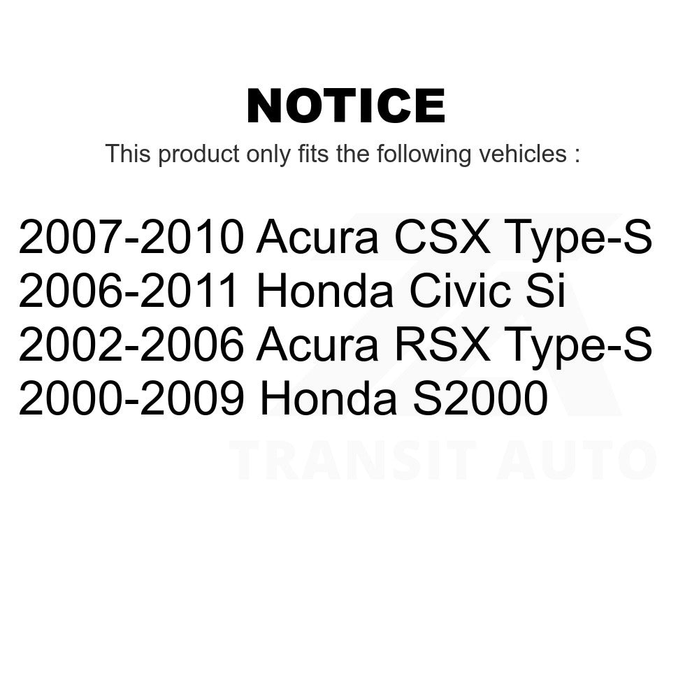 Front Ceramic Disc Brake Pads NWF-PRC829 For Honda Civic Acura RSX S2000 CSX