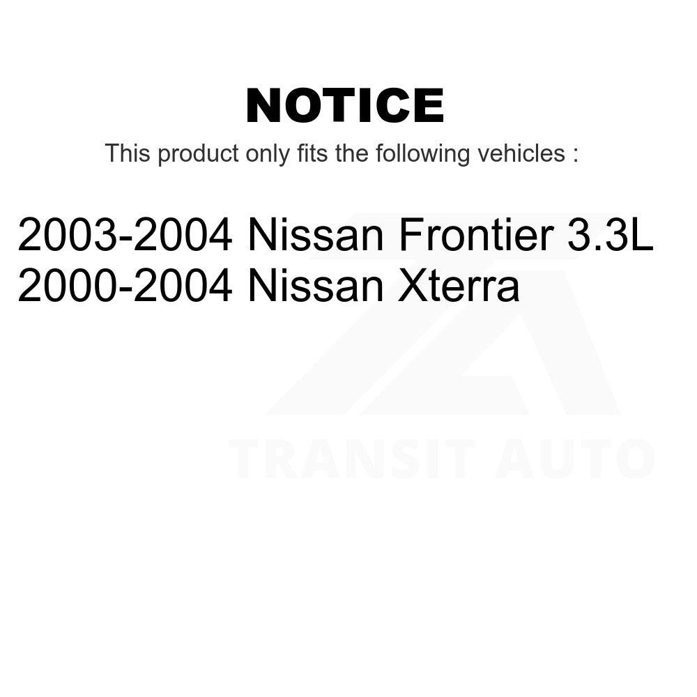 Front Ceramic Disc Brake Pads NWF-PRC830 For Nissan Xterra Frontier