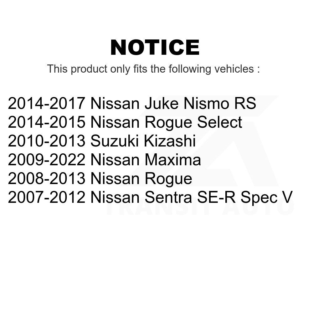 Front Ceramic Disc Brake Pads NWF-PTC1374A For Nissan Rogue Maxima Sentra Select Juke Suzuki Kizashi