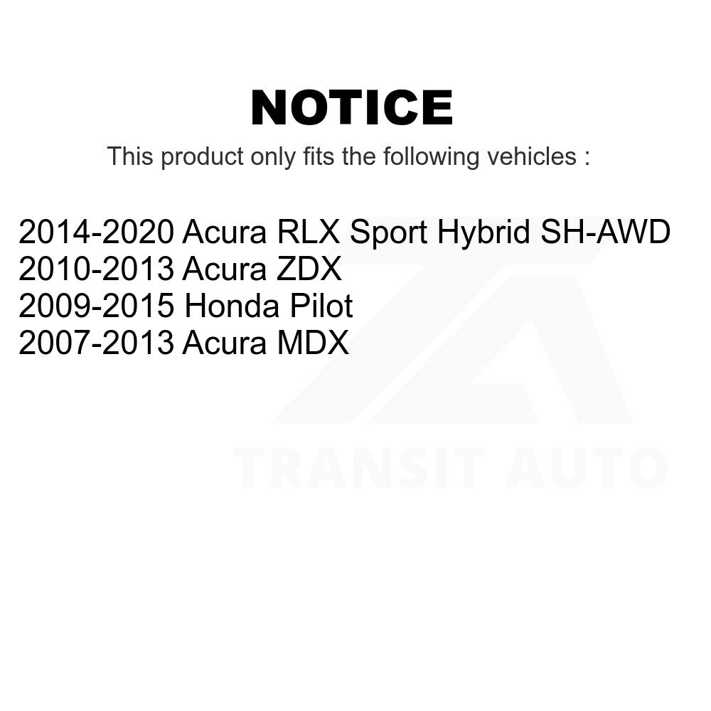 Front Ceramic Disc Brake Pads NWF-PTC1378 For Honda Pilot Acura MDX RLX ZDX