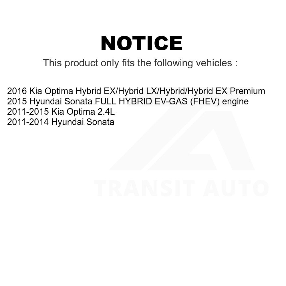 Front Ceramic Disc Brake Pads NWF-PTC1444 For Hyundai Sonata Kia Optima