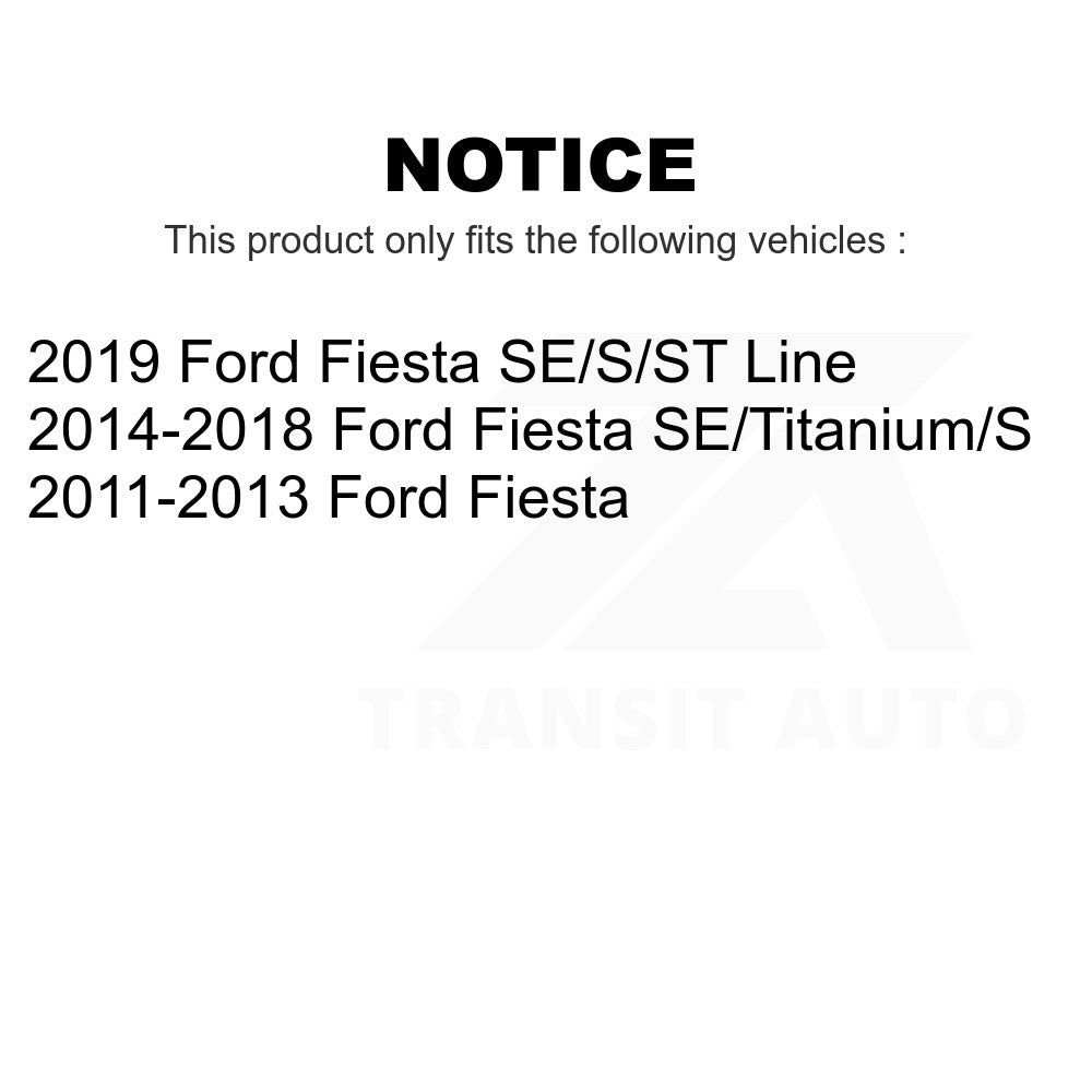 Front Ceramic Disc Brake Pads NWF-PTC1454 For Ford Fiesta
