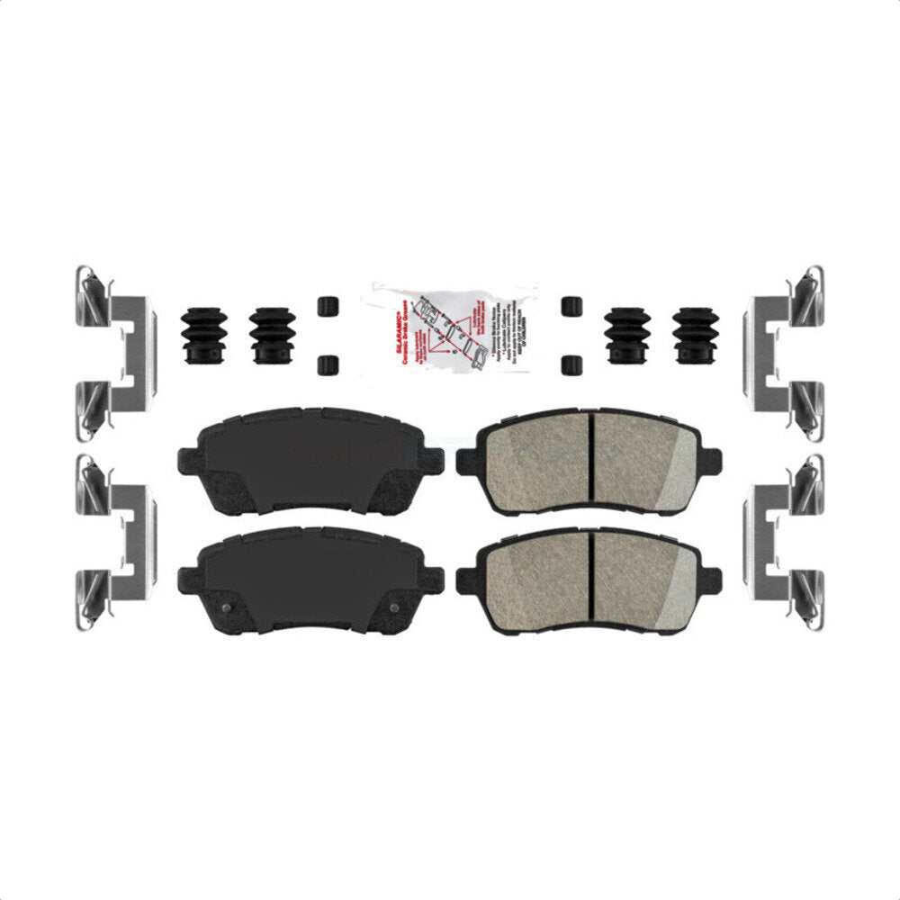 Front Ceramic Disc Brake Pads NWF-PTC1454 For Ford Fiesta