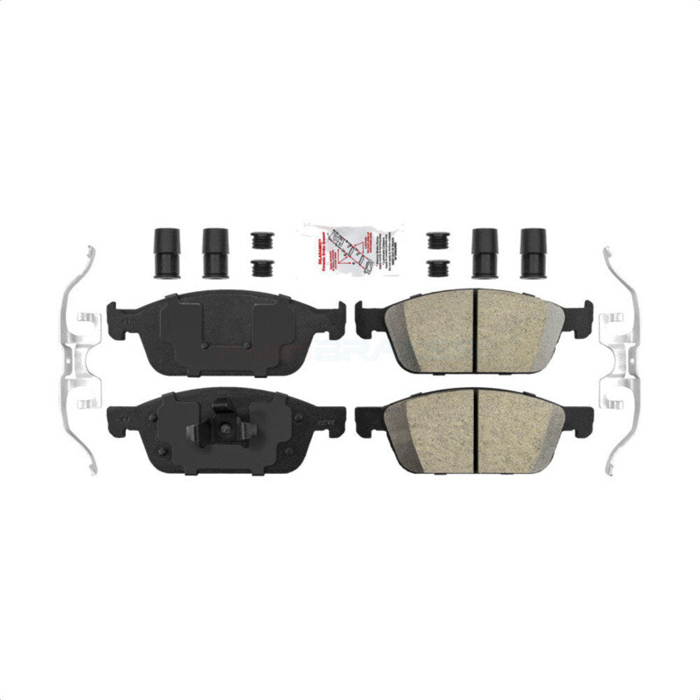 Front Ceramic Disc Brake Pads NWF-PTC1645 For Ford Escape Transit Connect Lincoln MKC