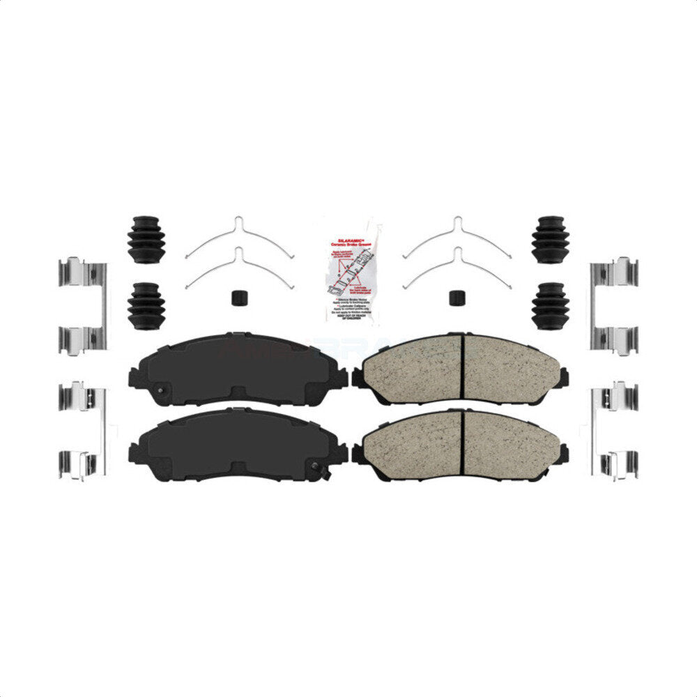 Front Ceramic Disc Brake Pads NWF-PTC1723 For Honda Pilot Acura MDX Ridgeline