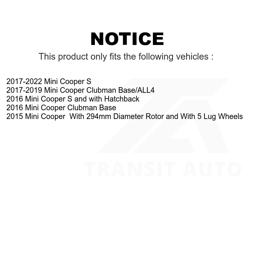 Front Ceramic Disc Brake Pads NWF-PTC1801 For Mini Cooper Clubman