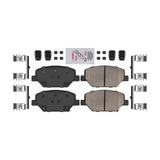 Front Ceramic Disc Brake Pads NWF-PTC1886 For Chevrolet Equinox GMC Terrain Camaro Buick Envision LaCrosse Cadillac XT4 Regal Sportback TourX