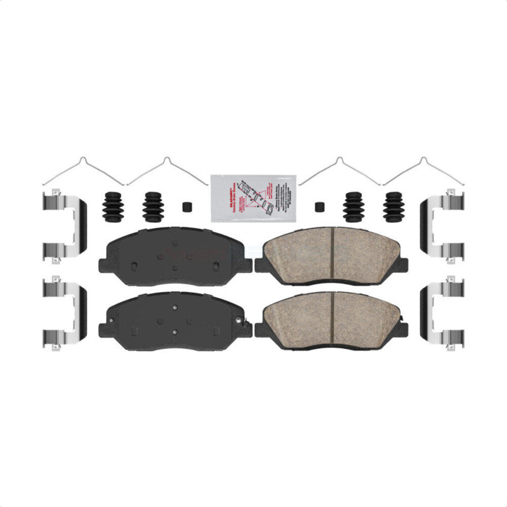 Front Ceramic Disc Brake Pads NWF-PTC1917 For Hyundai Santa Fe XL