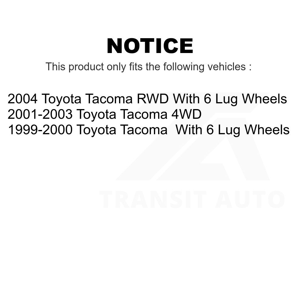 Front Ceramic Disc Brake Pads NWF-PTC799 For Toyota Tacoma