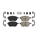 Front Ceramic Disc Brake Pads NWF-PTC969 For Nissan Murano Altima Maxima INFINITI FX35 FX45