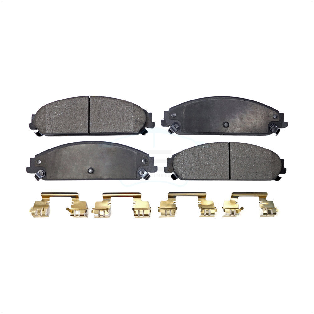 Front Ceramic Disc Brake Pads TEC-1058 For Dodge Charger Chrysler 300 Challenger 200 Avenger Magnum Caliber