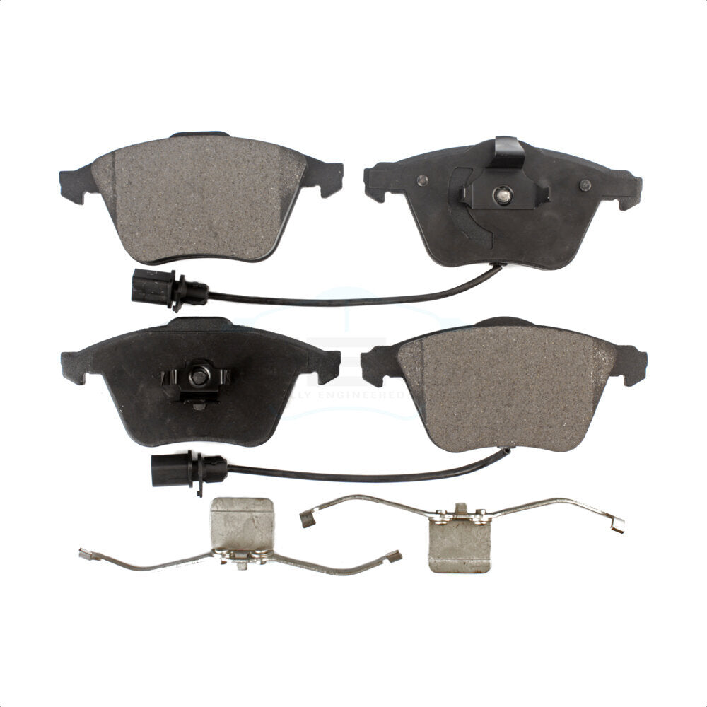 Front Ceramic Disc Brake Pads TEC-1111 For Audi Volkswagen A4 Quattro Passat CC A6 Golf Saab 9-3 S4 TT R R32 TTS A3 9-3X