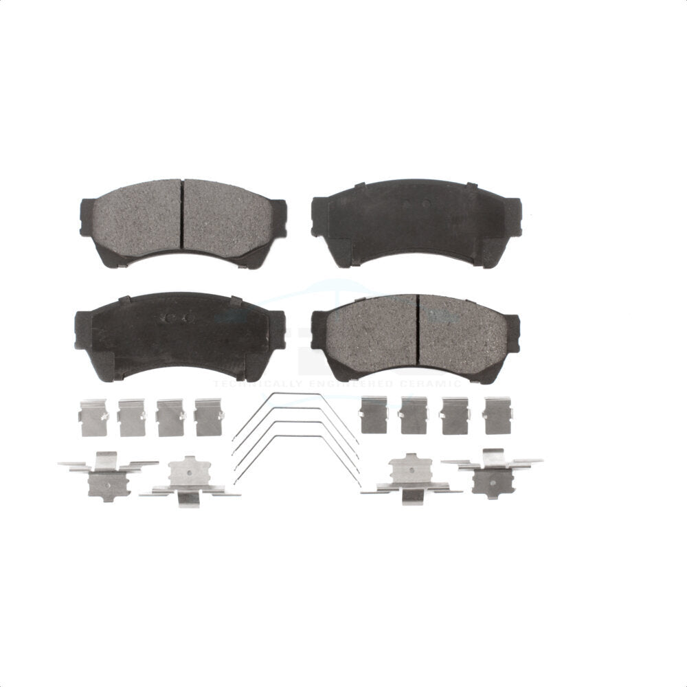 Front Ceramic Disc Brake Pads TEC-1164 For Ford Fusion Mazda 6 Lincoln MKZ Mercury Milan Zephyr