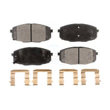 Front Ceramic Disc Brake Pads TEC-1397 For Hyundai Elantra Kia Forte Koup Forte5
