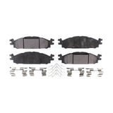 Front Ceramic Disc Brake Pads TEC-1508 For Ford Explorer Taurus Flex Lincoln MKT MKS
