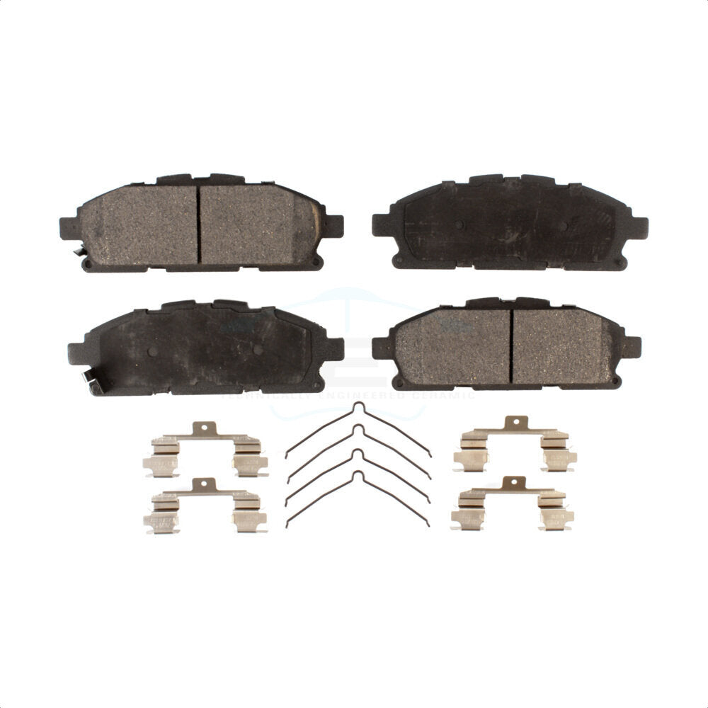 Front Ceramic Disc Brake Pads TEC-1552 For 2011-2017 Nissan Quest