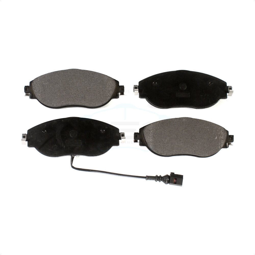 Front Ceramic Disc Brake Pads TEC-1633A For Volkswagen Tiguan Jetta GTI CC Audi Golf R S3 Q3 Arteon