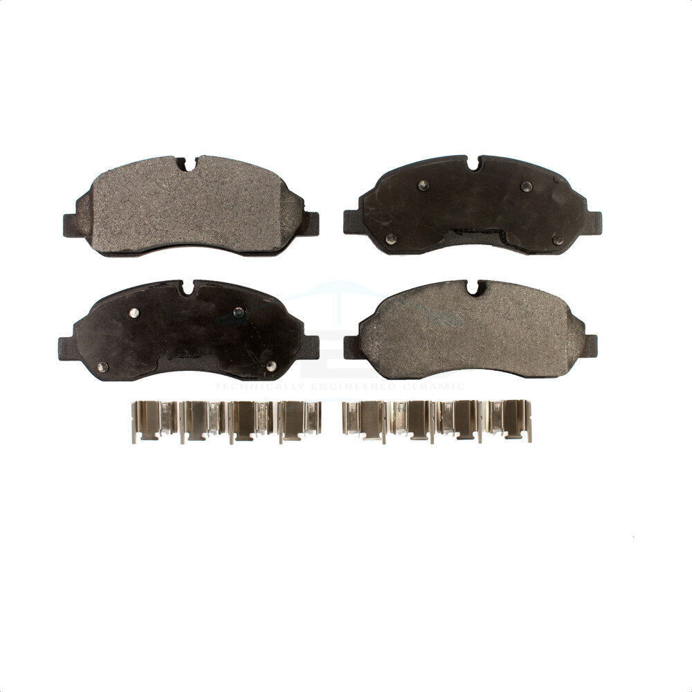 Front Ceramic Disc Brake Pads TEC-1774 For Ford Transit-250 Transit-350 Transit-150 HD