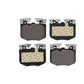 Front Ceramic Disc Brake Pads TEC-1867 For BMW X3 X5 530i xDrive X7 330i 530e 740i X4 M340i 640i Gran Turismo Z4 Toyota GR Supra 740e 540i 840i Coupe 230i 330e 430i M440i