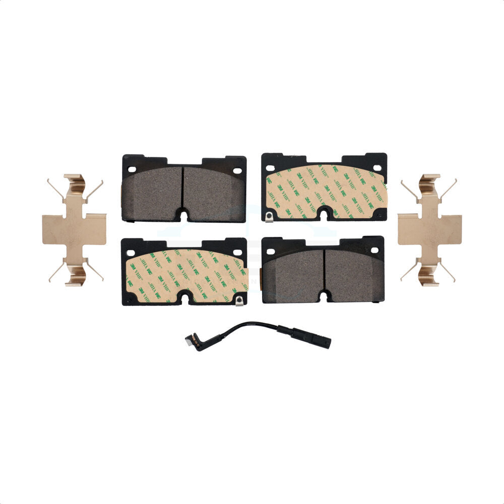 Front Ceramic Disc Brake Pads TEC-2173 For Chevrolet Silverado 1500 GMC Sierra Cadillac Tahoe Yukon Escalade Suburban XL ESV LTD Limited