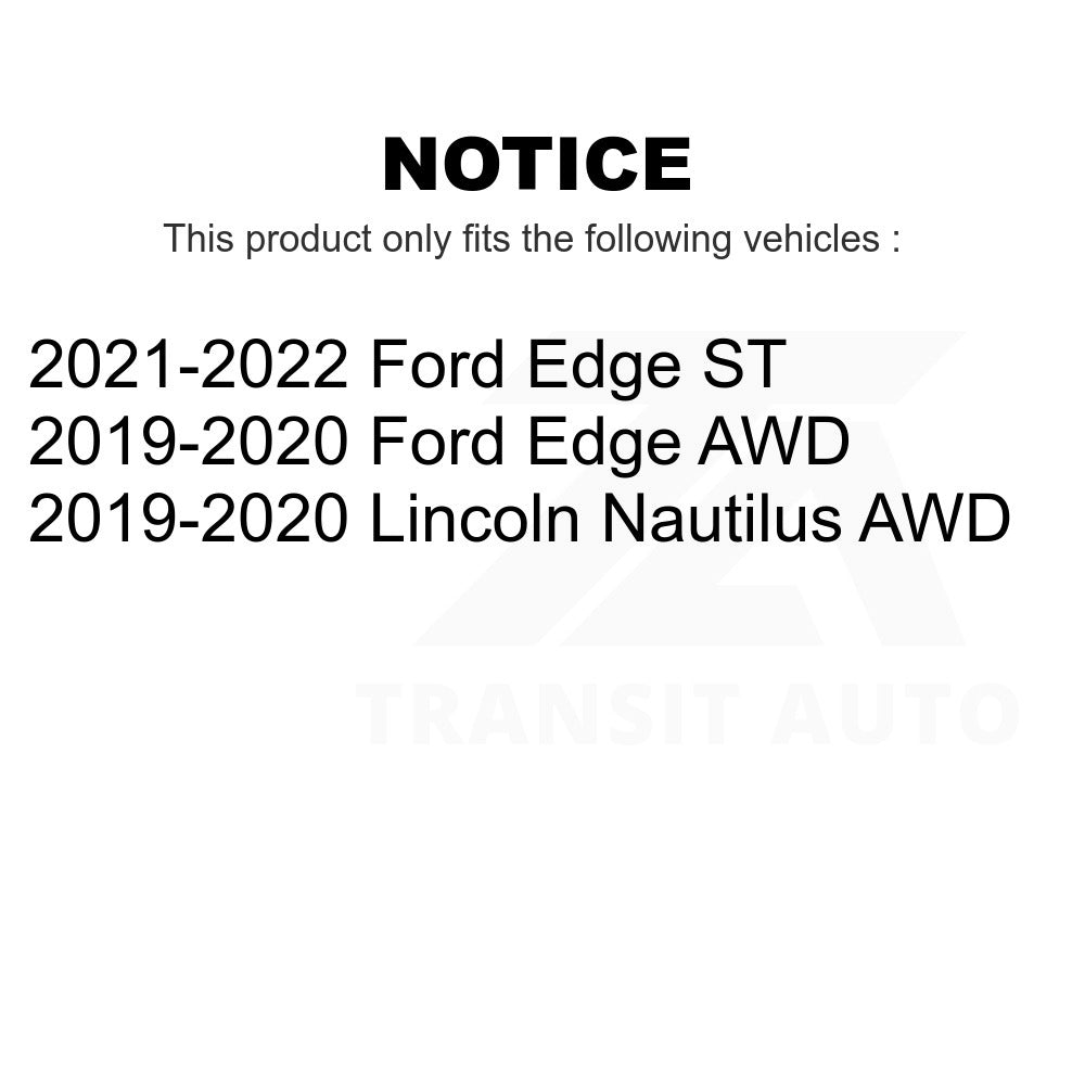 Front Ceramic Disc Brake Pads TEC-2180 For Ford Edge Lincoln Nautilus