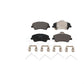 Front Ceramic Disc Brake Pads TEC-2190 For Hyundai Accent Kia Rio