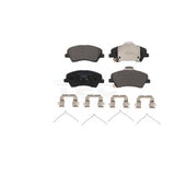 Front Ceramic Disc Brake Pads TEC-2190 For Hyundai Accent Kia Rio