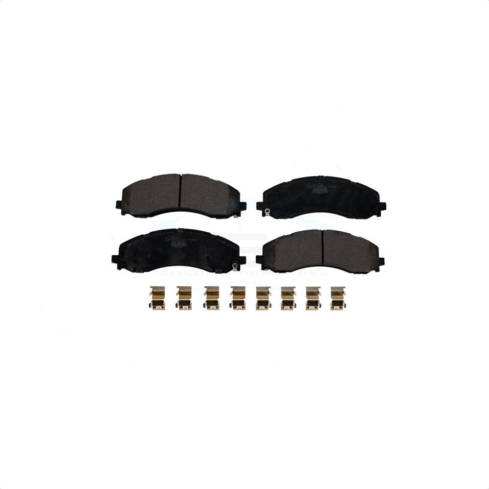 Front Ceramic Disc Brake Pads TEC-2223 For 2019-2022 Ram 2500 3500