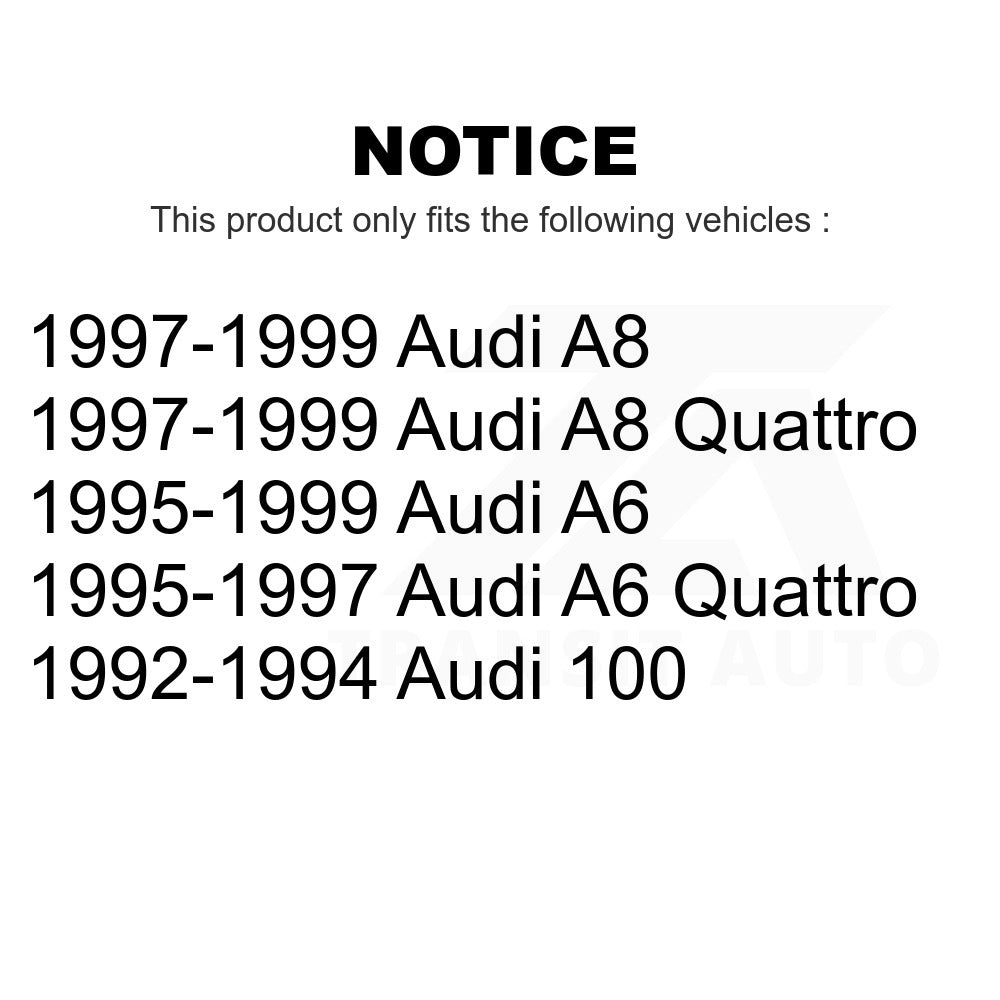 Front Ceramic Disc Brake Pads TEC-555 For Audi A6 Quattro A8 100