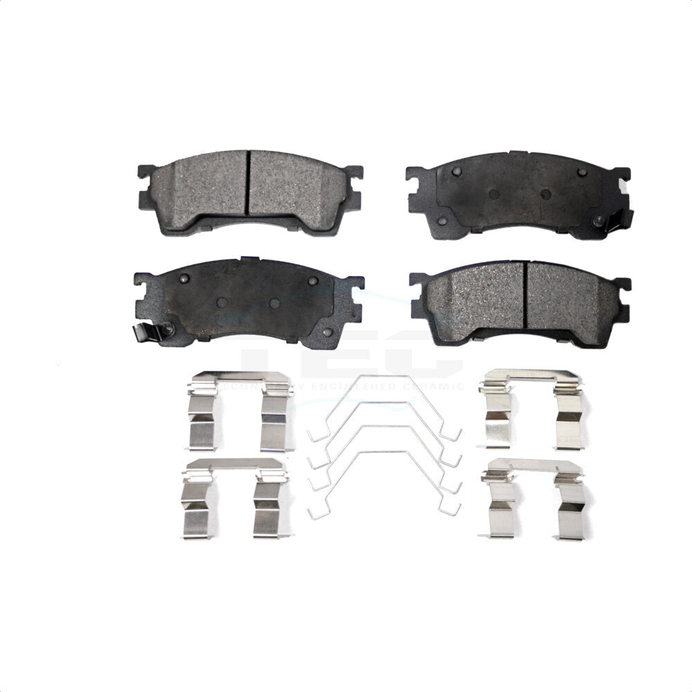 Front Ceramic Disc Brake Pads TEC-637 For Mazda 626 Protege Ford Probe MX-6