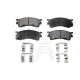 Front Ceramic Disc Brake Pads TEC-637 For Mazda 626 Protege Ford Probe MX-6