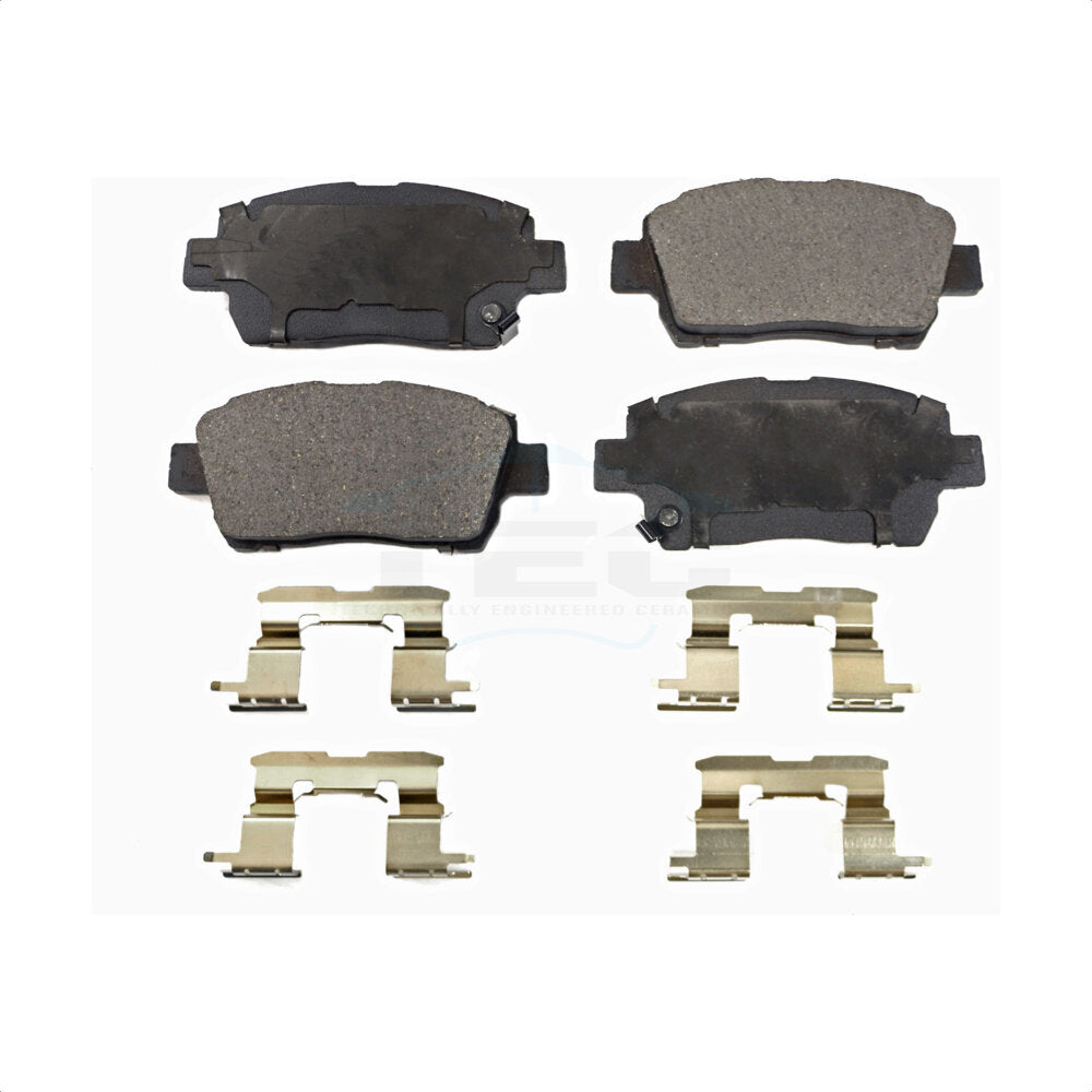 Front Ceramic Disc Brake Pads TEC-822 For Toyota Prius Scion xB xA Echo Celica MR2 Spyder iQ