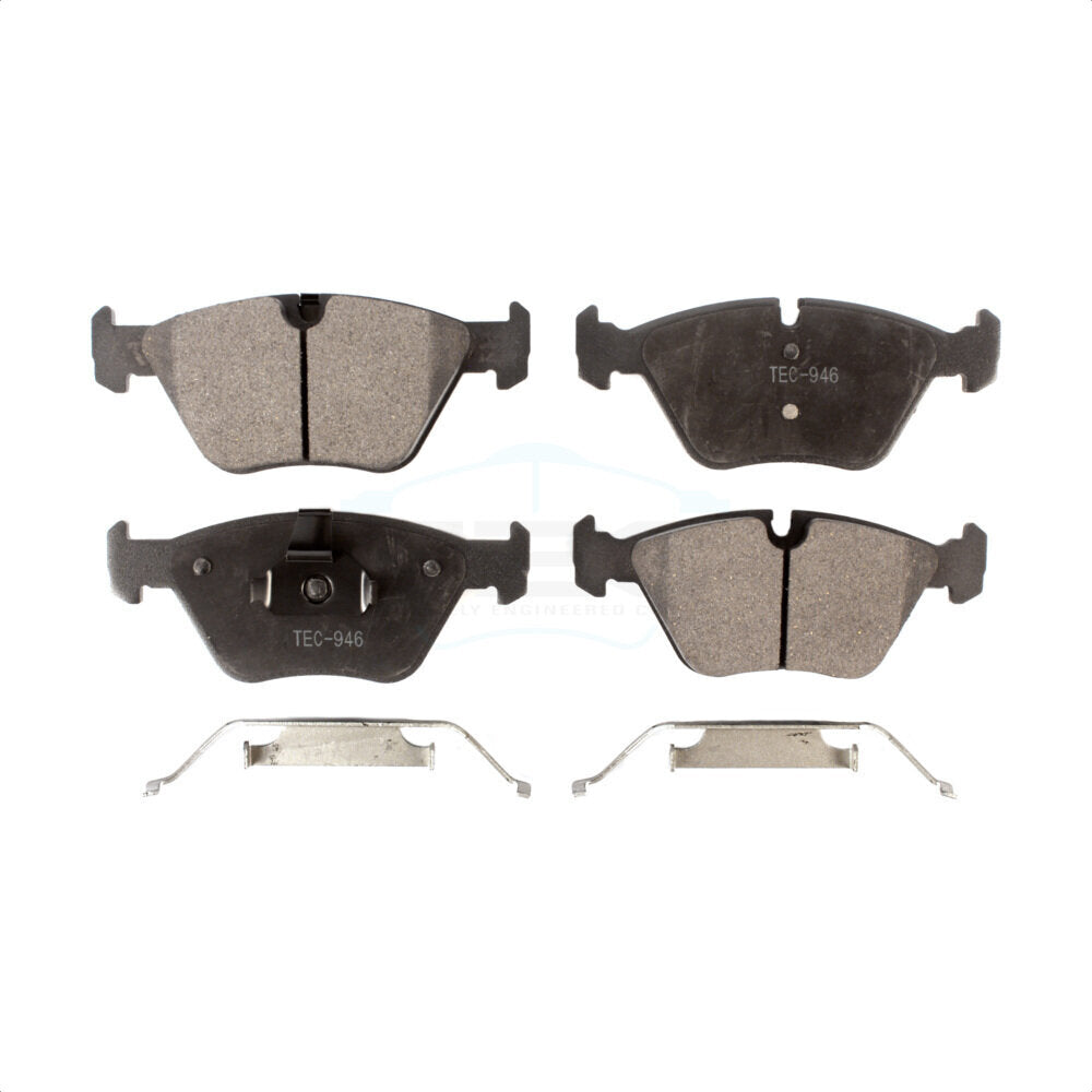 Front Ceramic Disc Brake Pads TEC-946 For BMW X3 330Ci 330i Z4 330xi M3